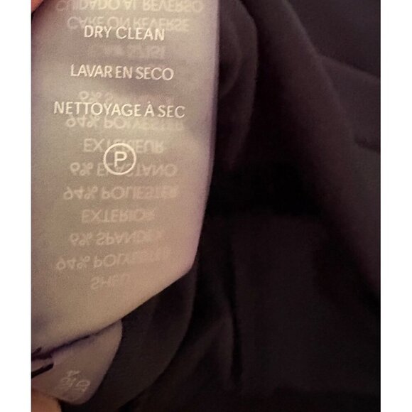 Calvin Klein NWT Tulip Sheath Knee Length Career Cocktail Dress Navy Blue Size 6 - Picture 14 of 15